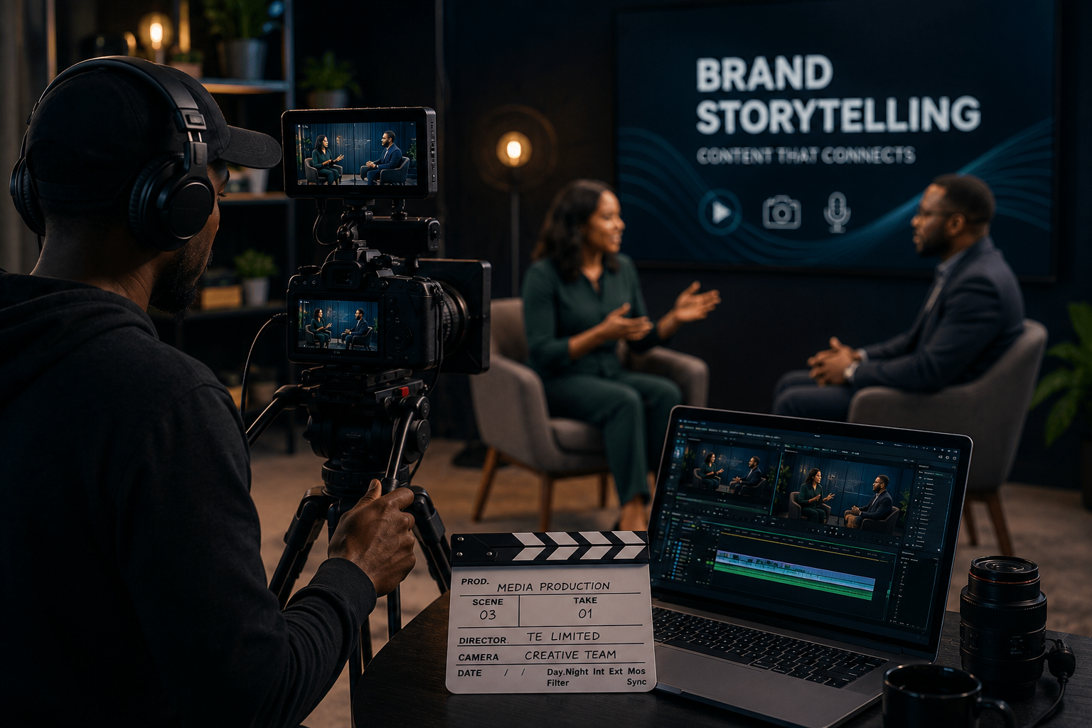 Professional media production and event coverage