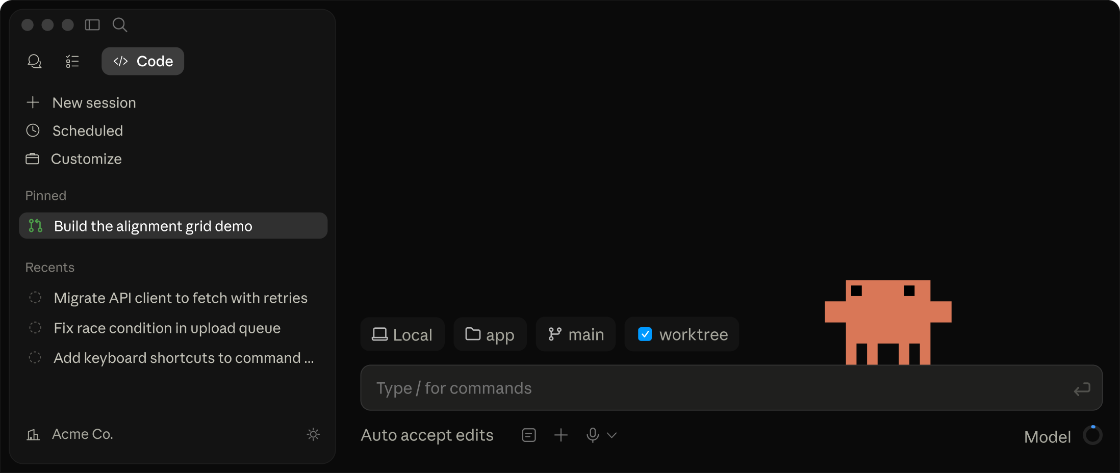 Claude Code desktop app