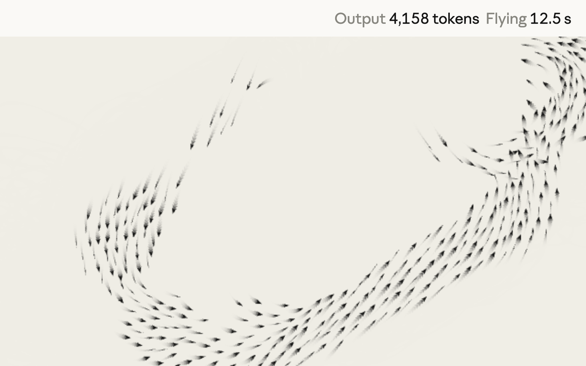 A launch still of a generated motion graphic
