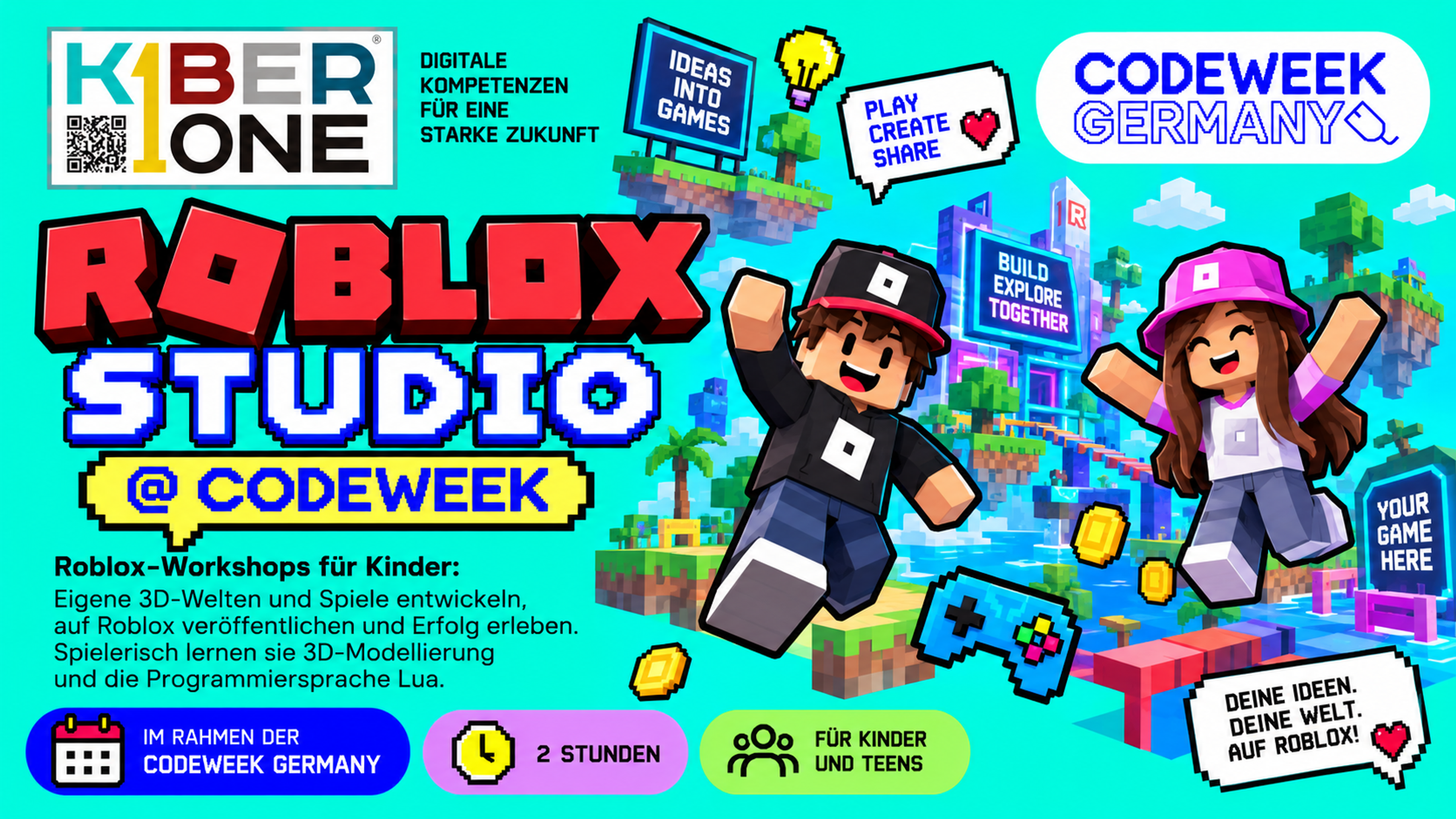 Roblox Studio @ CODEWEEK
