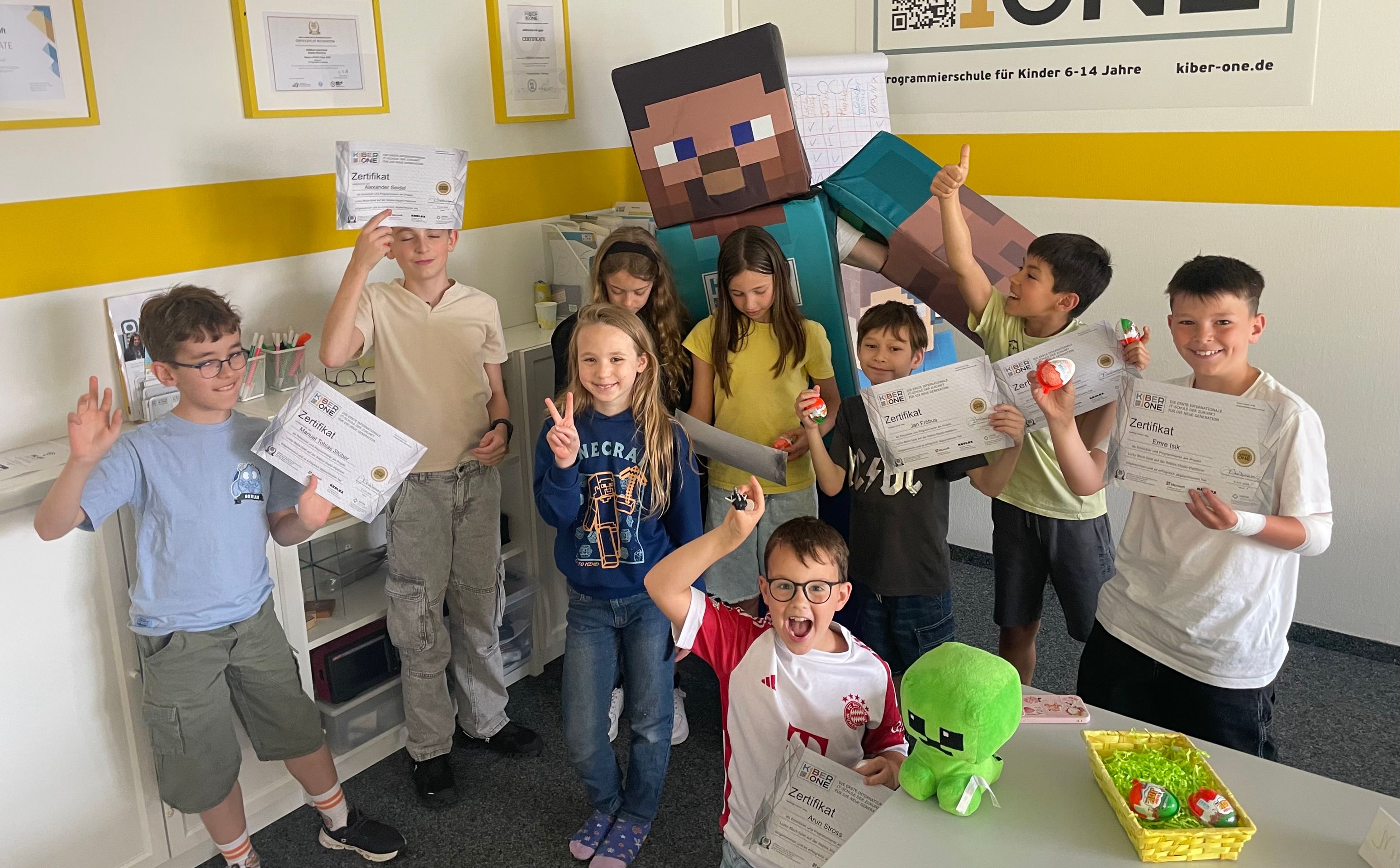 IT-Feriencamp bei KIBERone Friedrichshafen