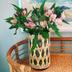  9" Bamboo and Straw Outdoor Lantern with Glass - Opalhouse™