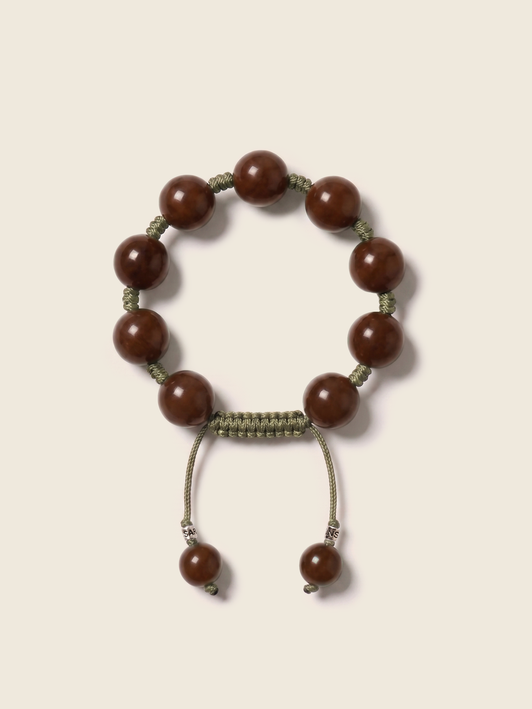 Tobacco Jade Bracelet