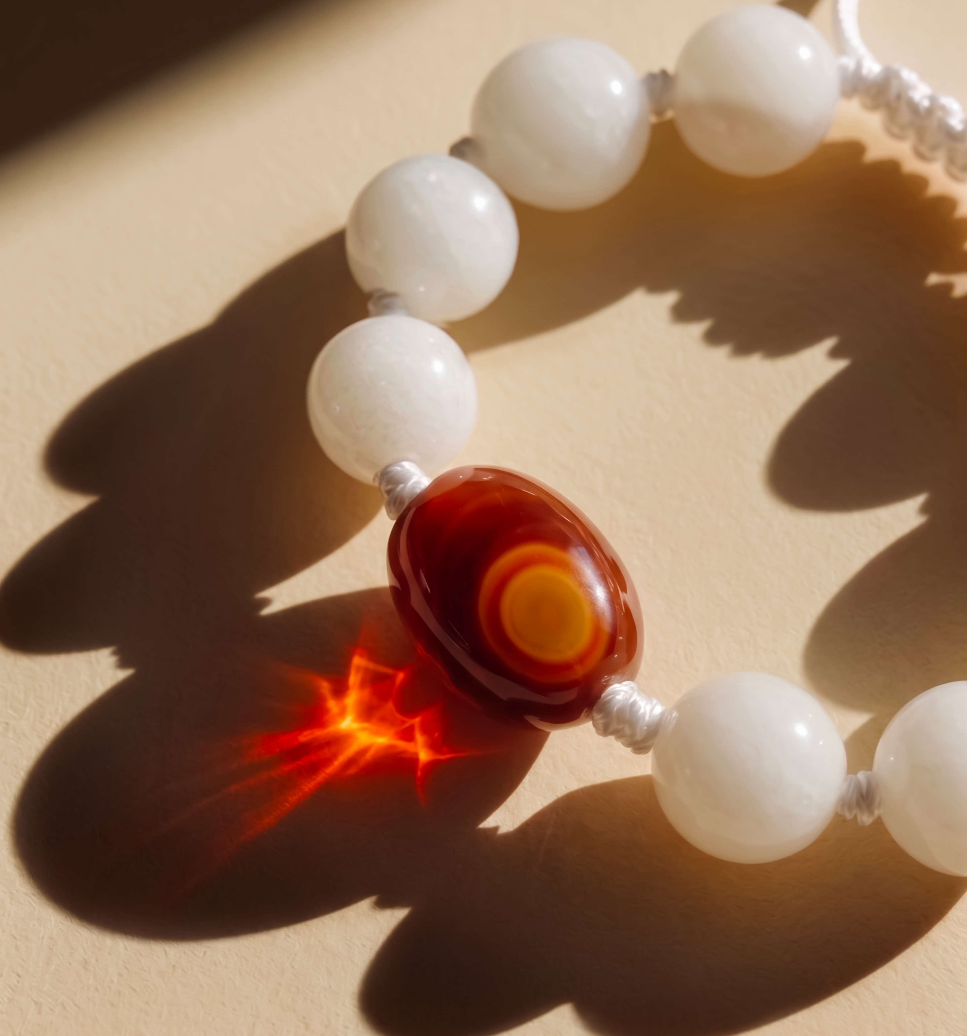 Heart of the Earth jade bracelet
