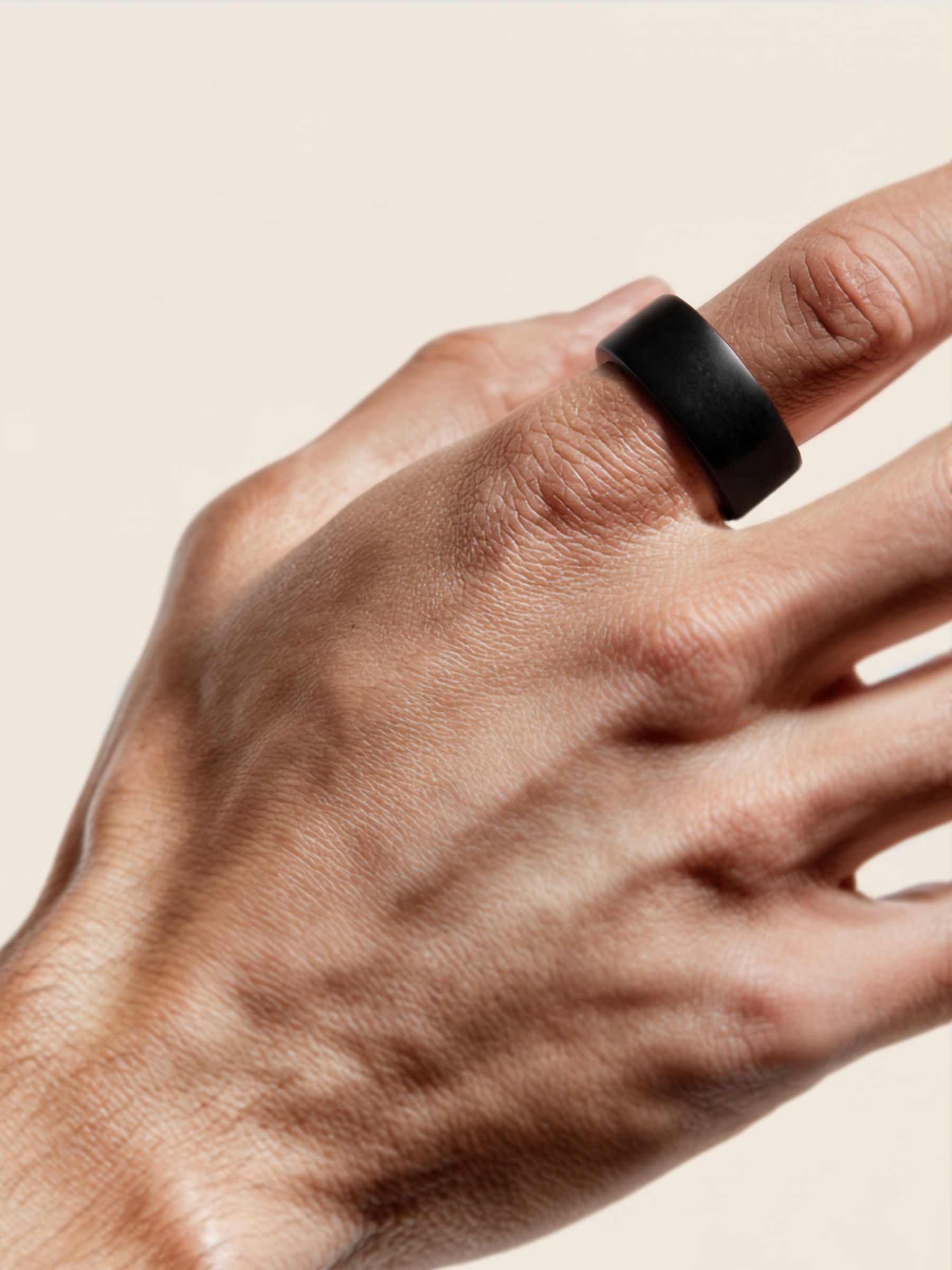 Black Jade Ring