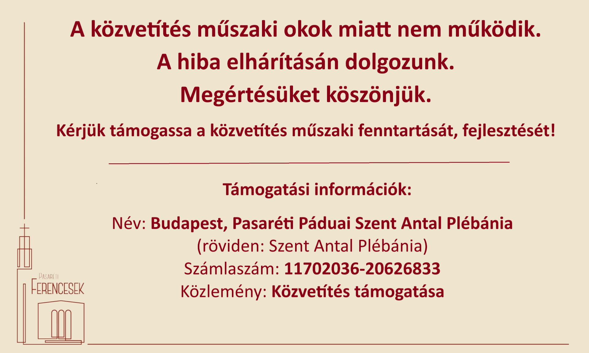 Templomi közvetítő rendszer