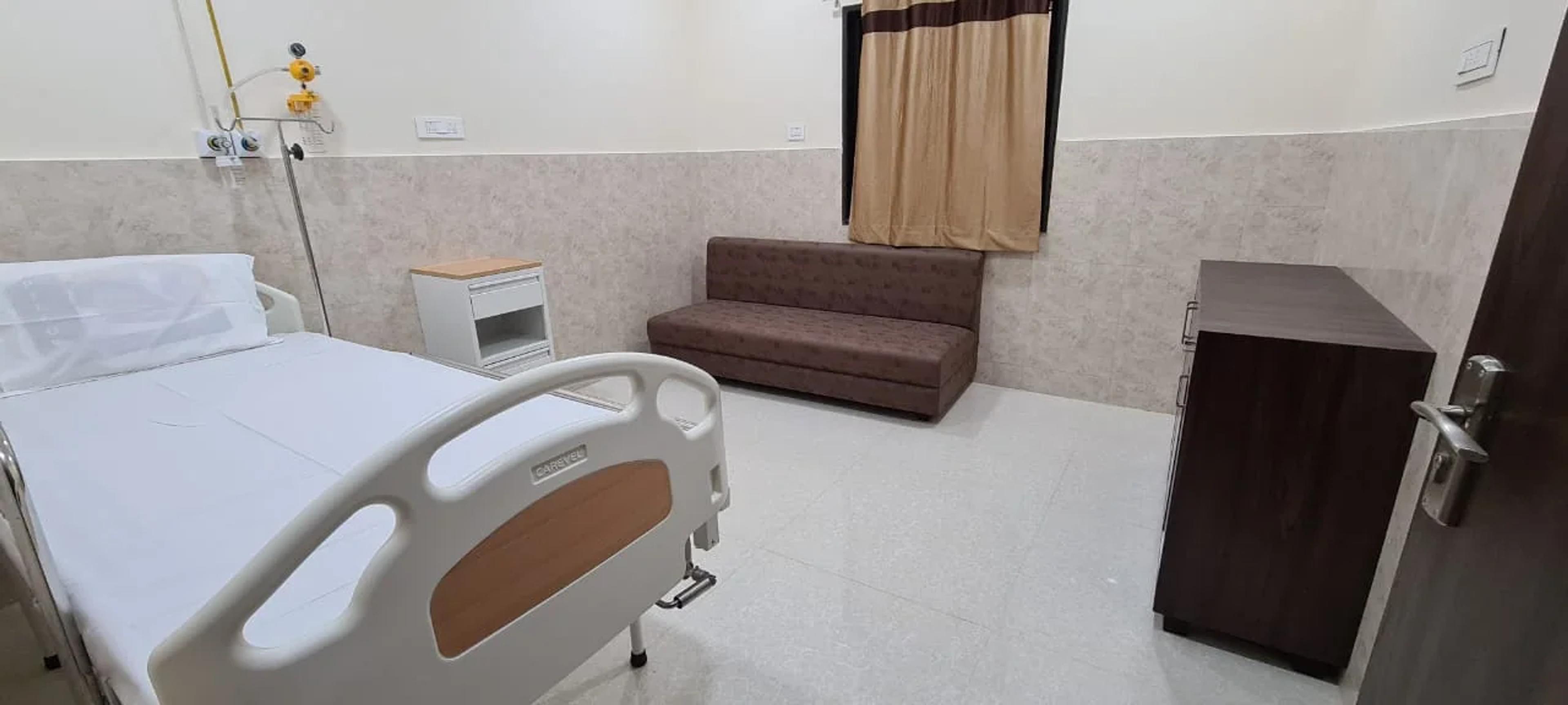 Private patient room