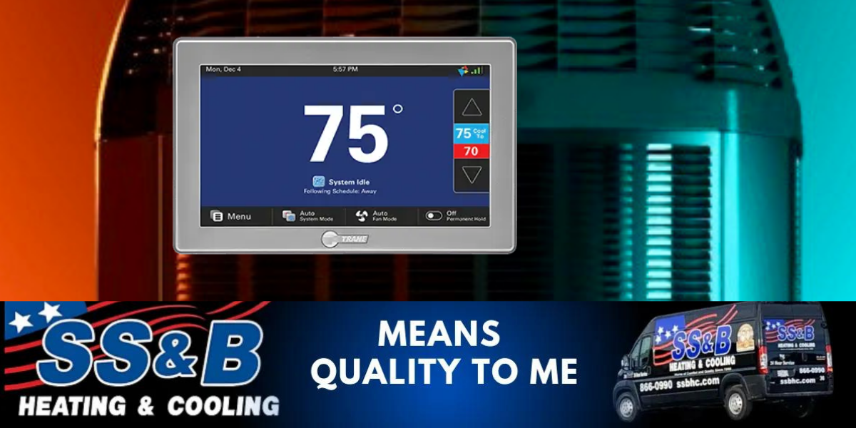 Trane ComfortLink II XL1050 SS&B Heating & Cooling, Springfield SS