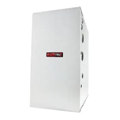 RunTru A952V two-stage furnace, showcasing its sleek design and build.