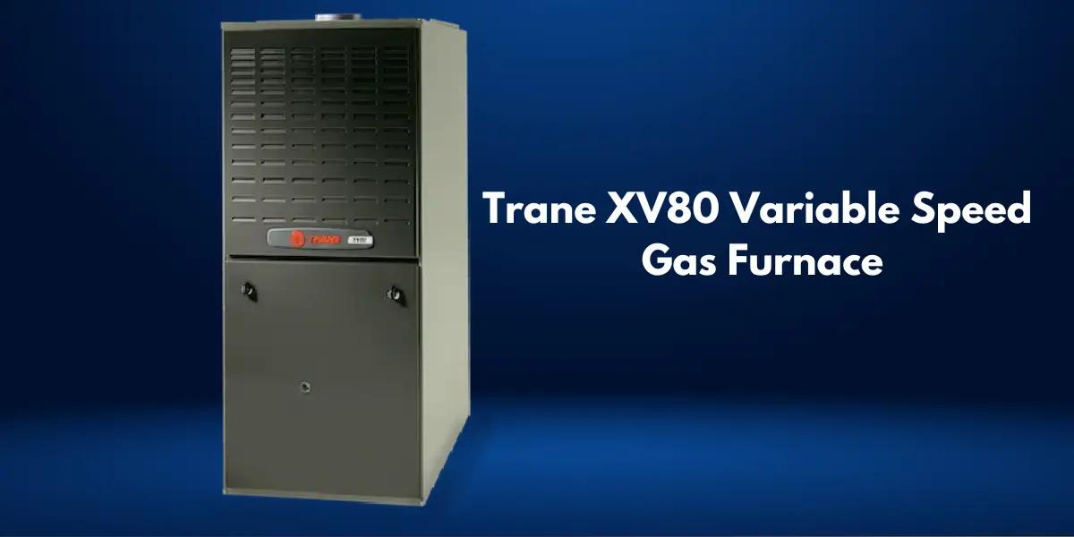 Trane XV80 gas furnace installed in a home, showcasing its robust design and advanced heating technology for efficient temperature control in Springfield, MO.