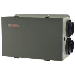 Trane FreshEffects Energy Recovery Ventilator image, emphasizing efficient air exchange, presented by SS&B Heating & Cooling.