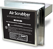Advanced Air Scrubber by Aerus, showcasing air purification technology, offered by SS&B Heating & Cooling.
