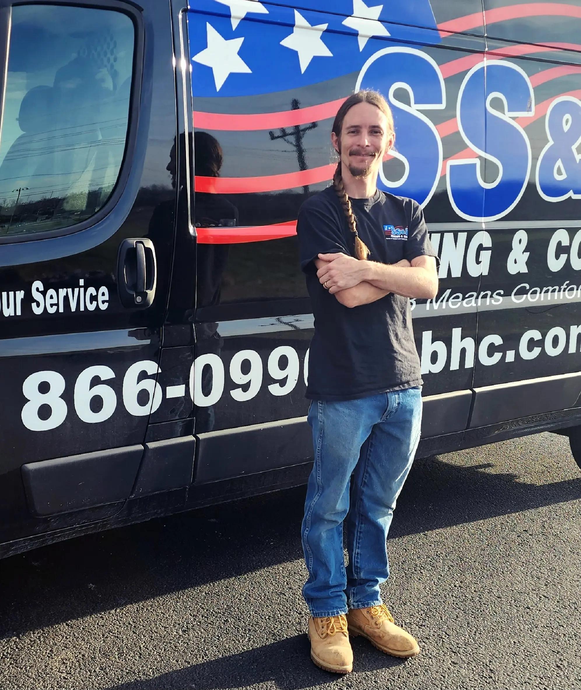 Sean Stanton | SS&B Heating & Cooling Service Technician.