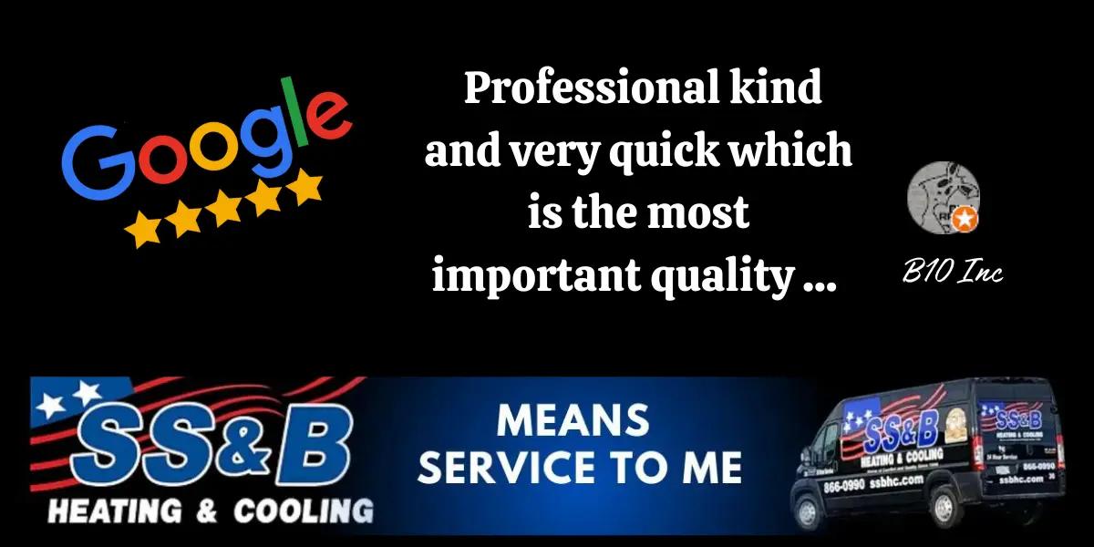 B10 Inc reviews SS&B Heating & Cooling located in Springfield, MO.