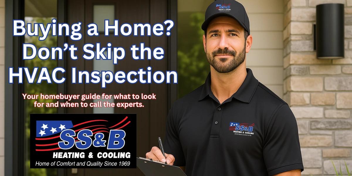 SS&B Employee with a Springfield MO HVAC home inspection checklist