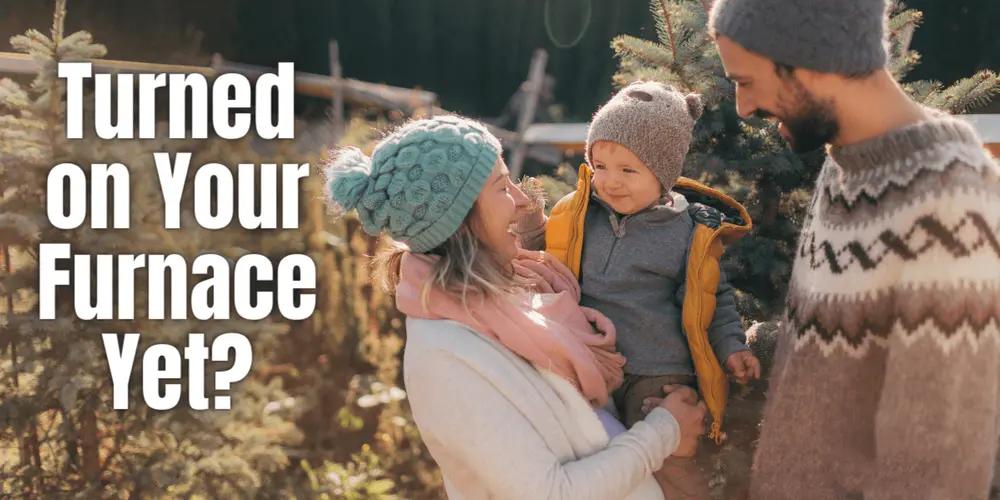 Couple outside enjoying weather.