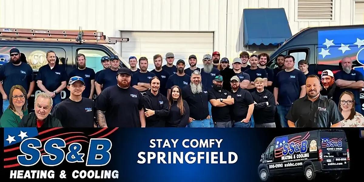 SS&B Heating & Cooling Team in Springfield, MO.