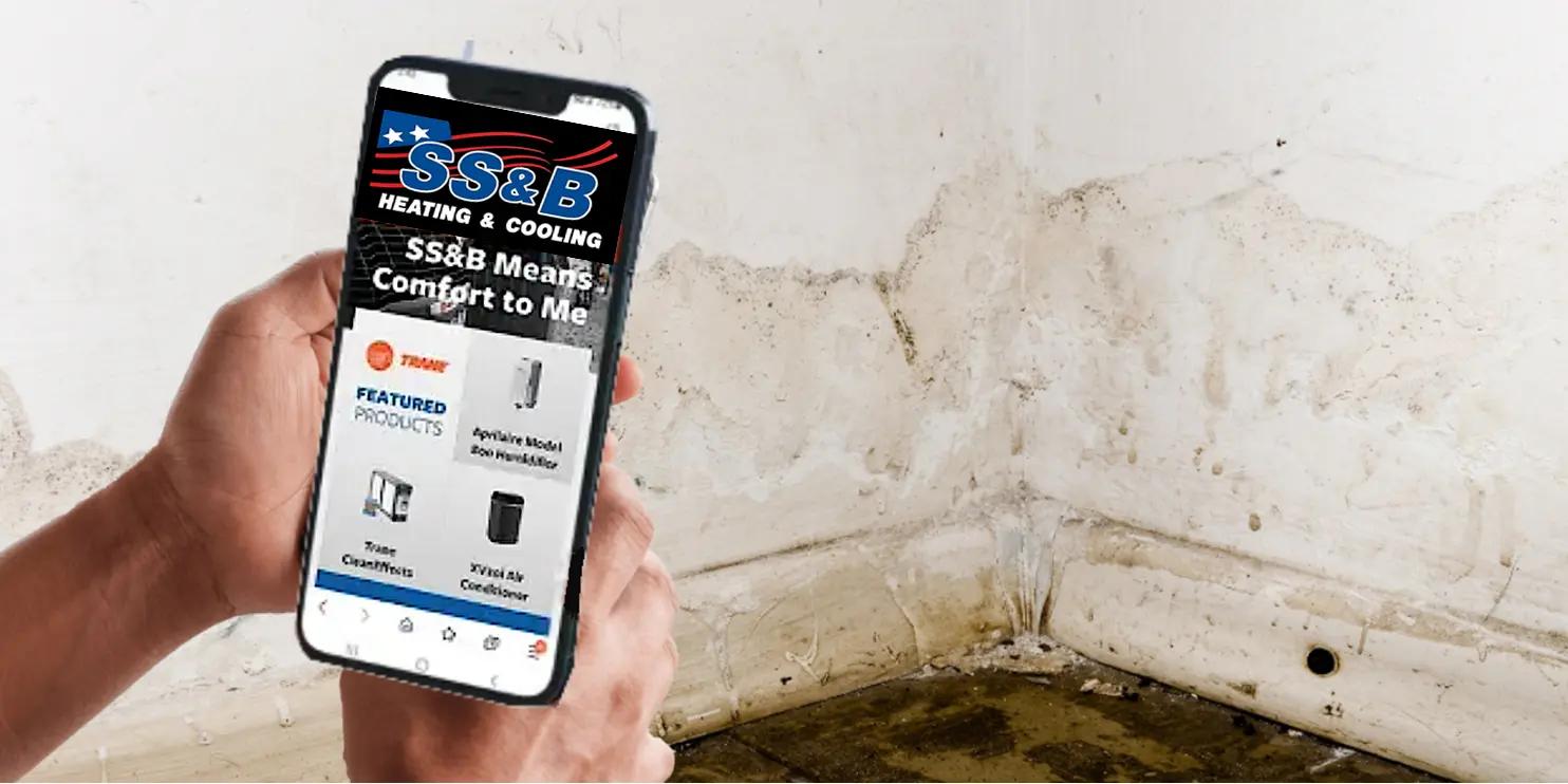 AC water damage call SS&B Heating & Cooling in Springfield ,MO.