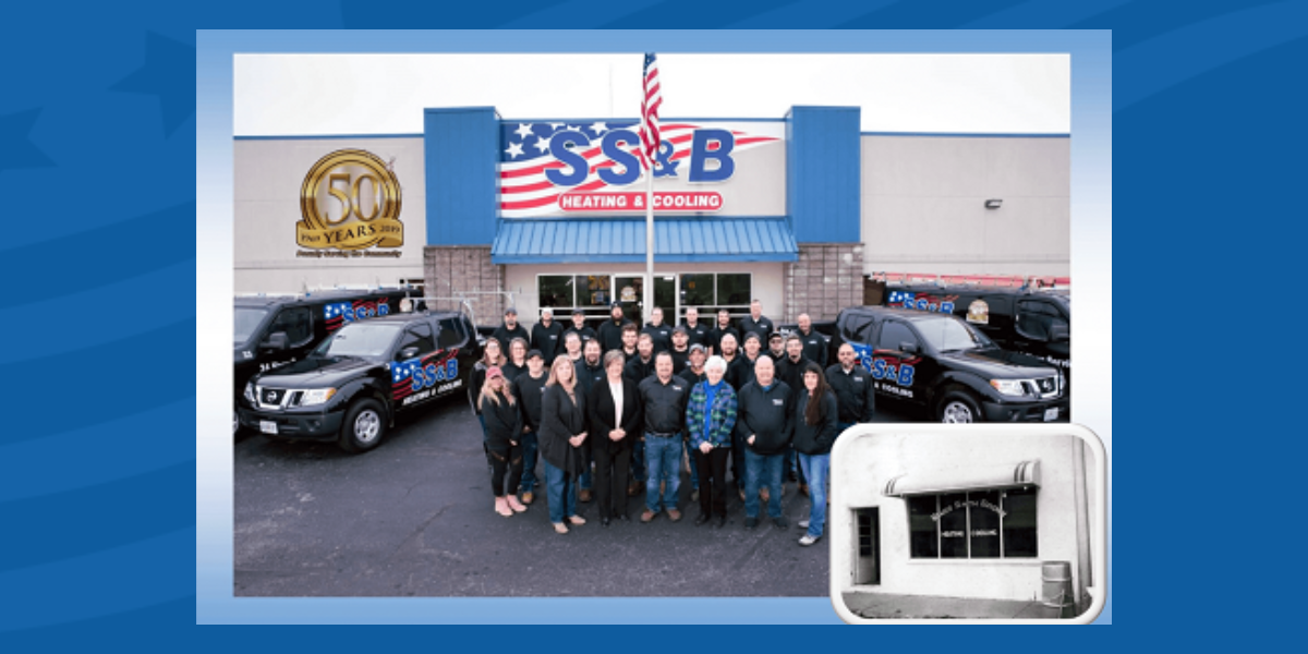 SS&B Heating & Cooling Celebrating 50 Years of Excellence SS&B