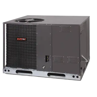 RunTru 4YCL4 Packaged Gas Electric Unit, a versatile HVAC solution by SS&B Heating & Cooling, combining gas and electric functionalities for optimal climate control.