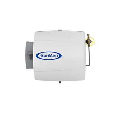 Aprilaire Model 600 Bypass Humidifier – Whole-home humidifier designed for larger homes, available with manual or digital controls for efficient humidity control. Offered by SS&B Heating & Cooling in Springfield, MO, to enhance air quality and comfort.