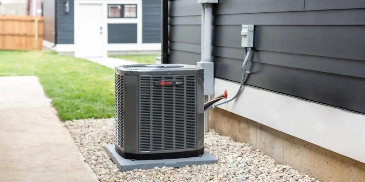 Trane installed air conditioner provided by SS&B Heating & Cooling 