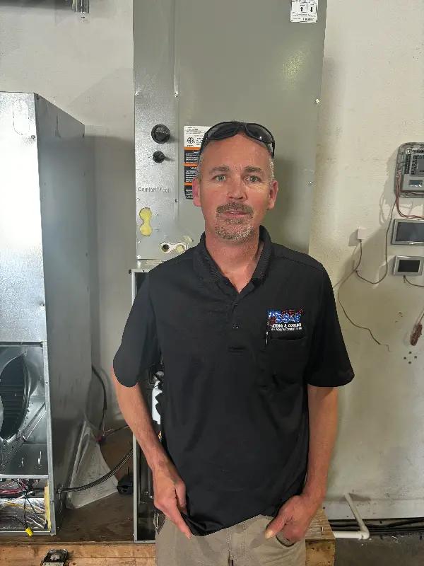 Jeffery Johnson, HVAC Quality Assurance Inspector at SS&B Heating & Cooling: Ensures HVAC installations meet quality standards.