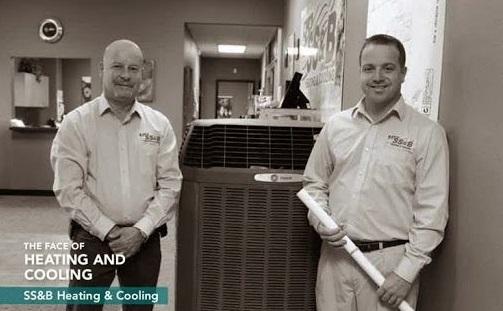 417 Magazine spread on SS&B Heating & Cooling Springfield MO