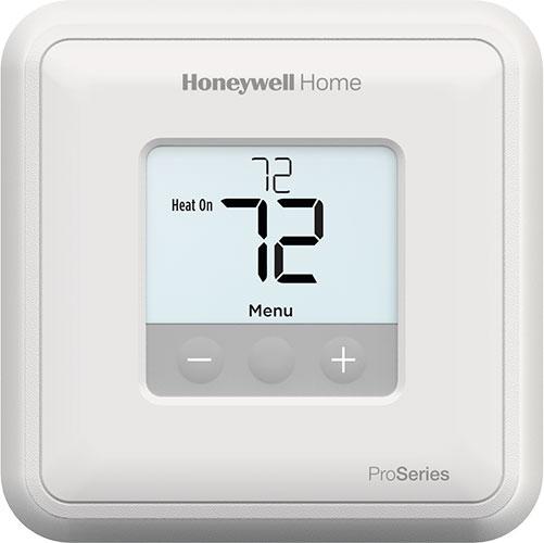 Non-programmable Honeywell T1 Pro Thermostat, highlighted by SS&B Heating & Cooling in Springfield, MO for straightforward and efficient temperature adjustment.