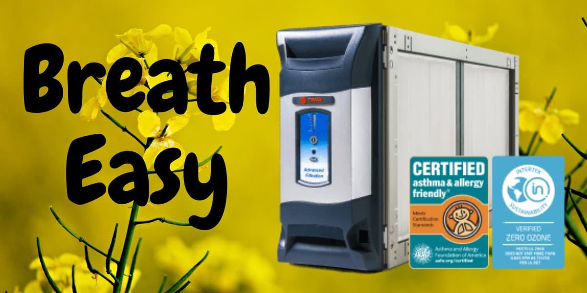 Trane CleanEffects Air Cleaner Springfield MO SS&B Heating & Cooling