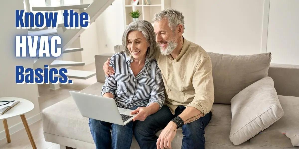 Couple learning the HVAC basics.