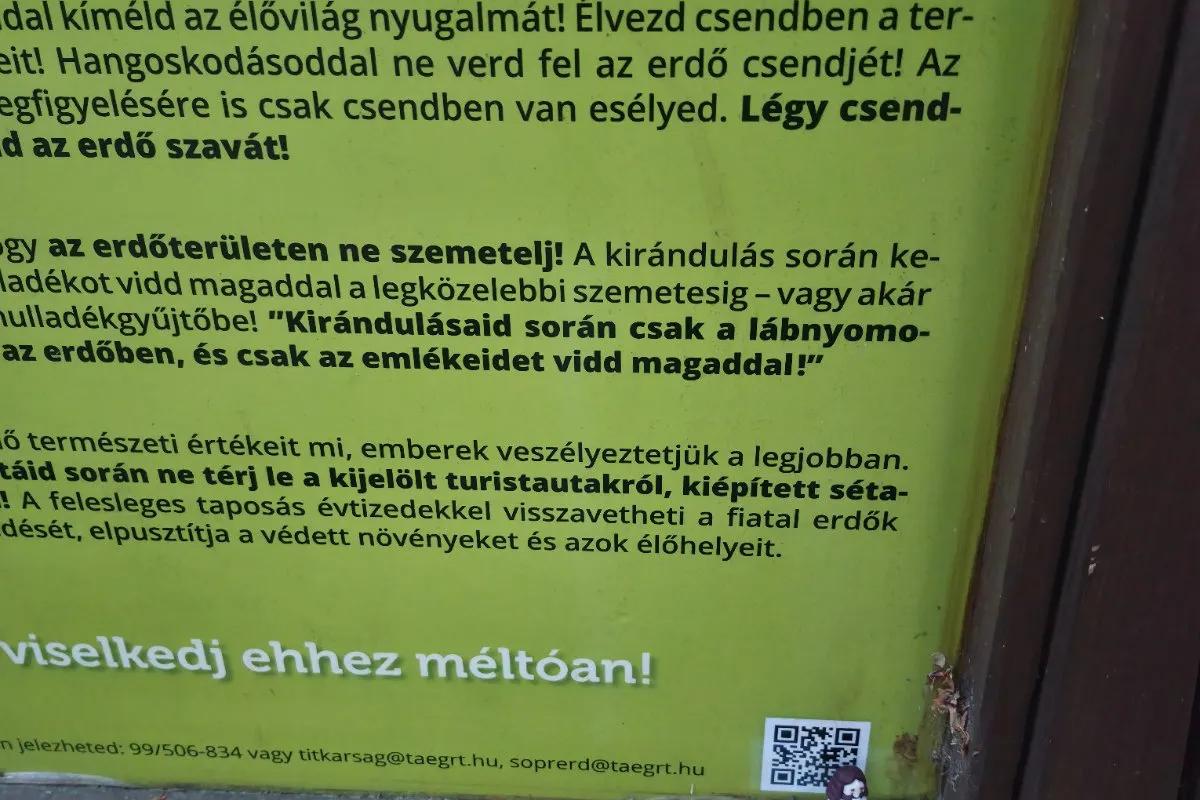 Ojtózi fasor eleje