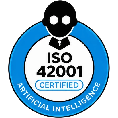 ISO 42001 artificial intelligence certified