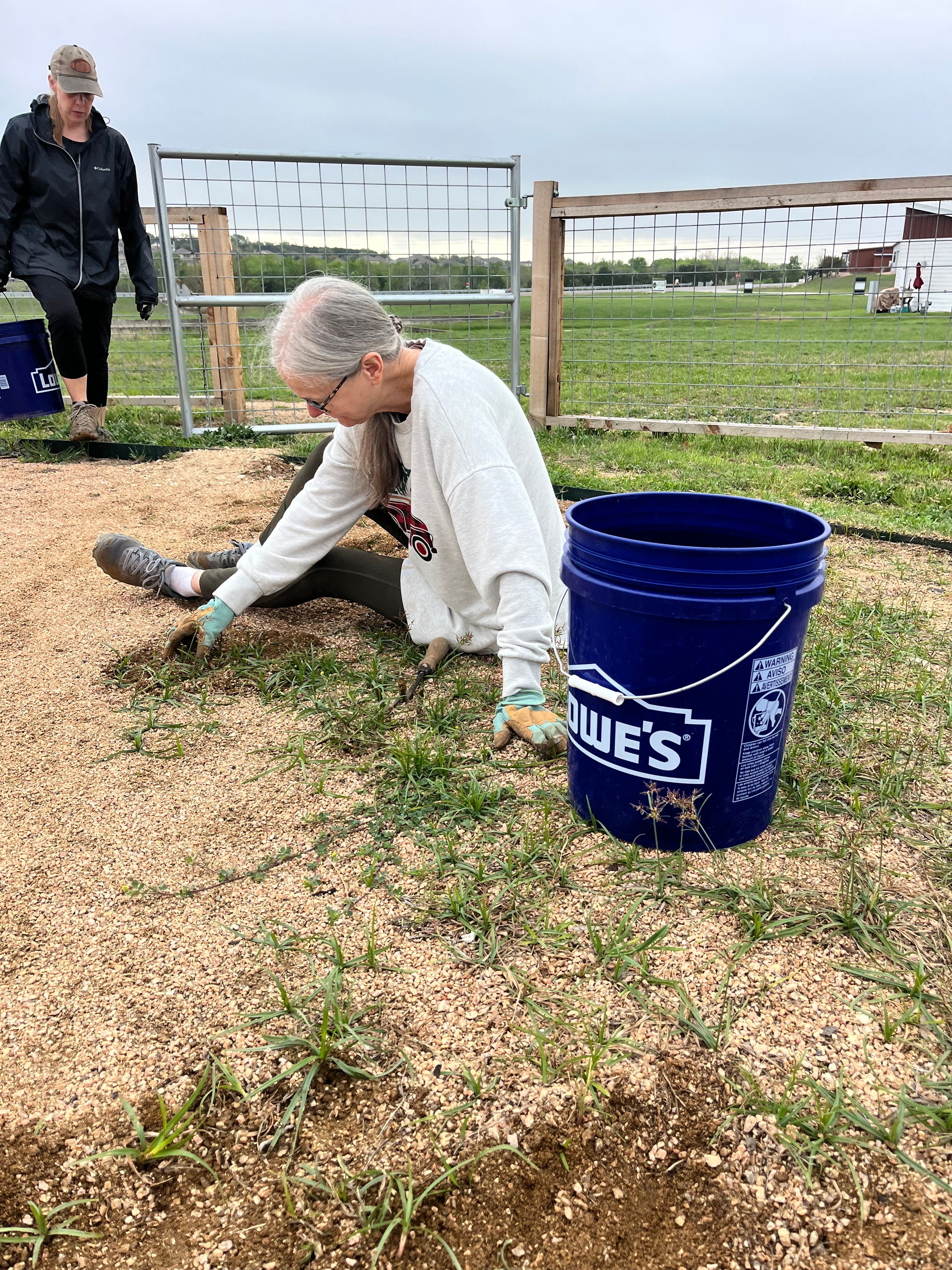 Bergstrom Community Gardens, service day