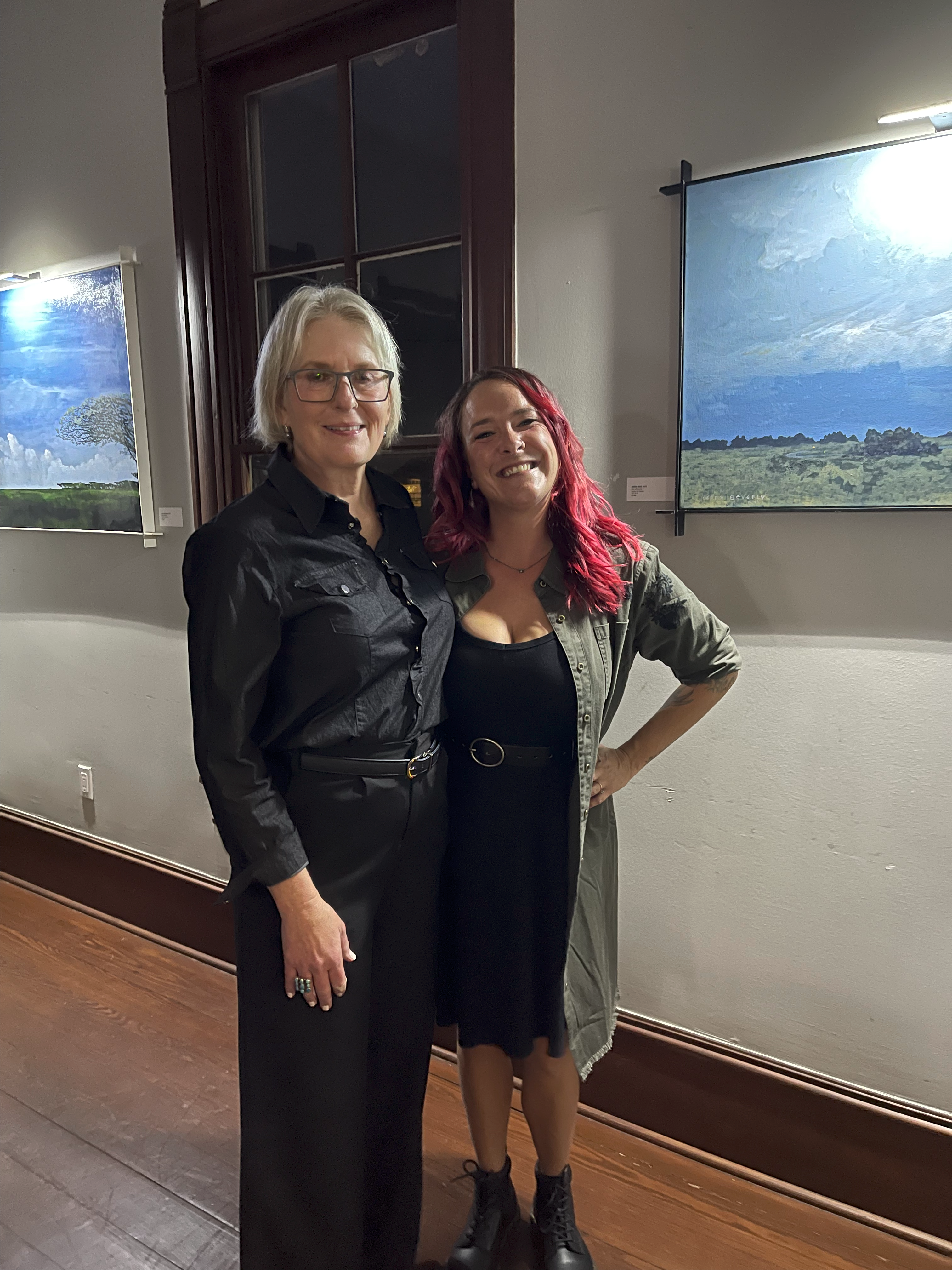 Kerry Beverly, Texas Painter, Landscape painting, Bergstrom Farmhouse, Village Farm