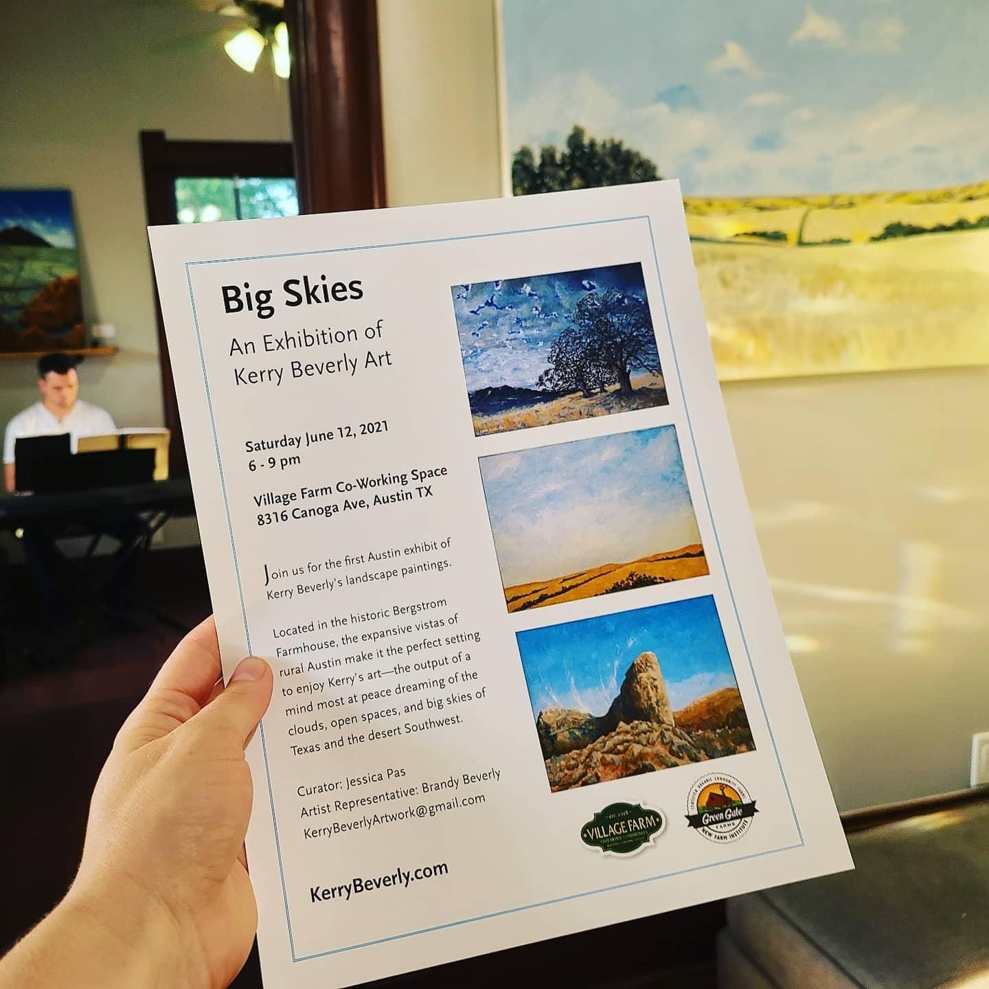 Kerry Beverly, Texas Painters, Bergstrom Farmhouse