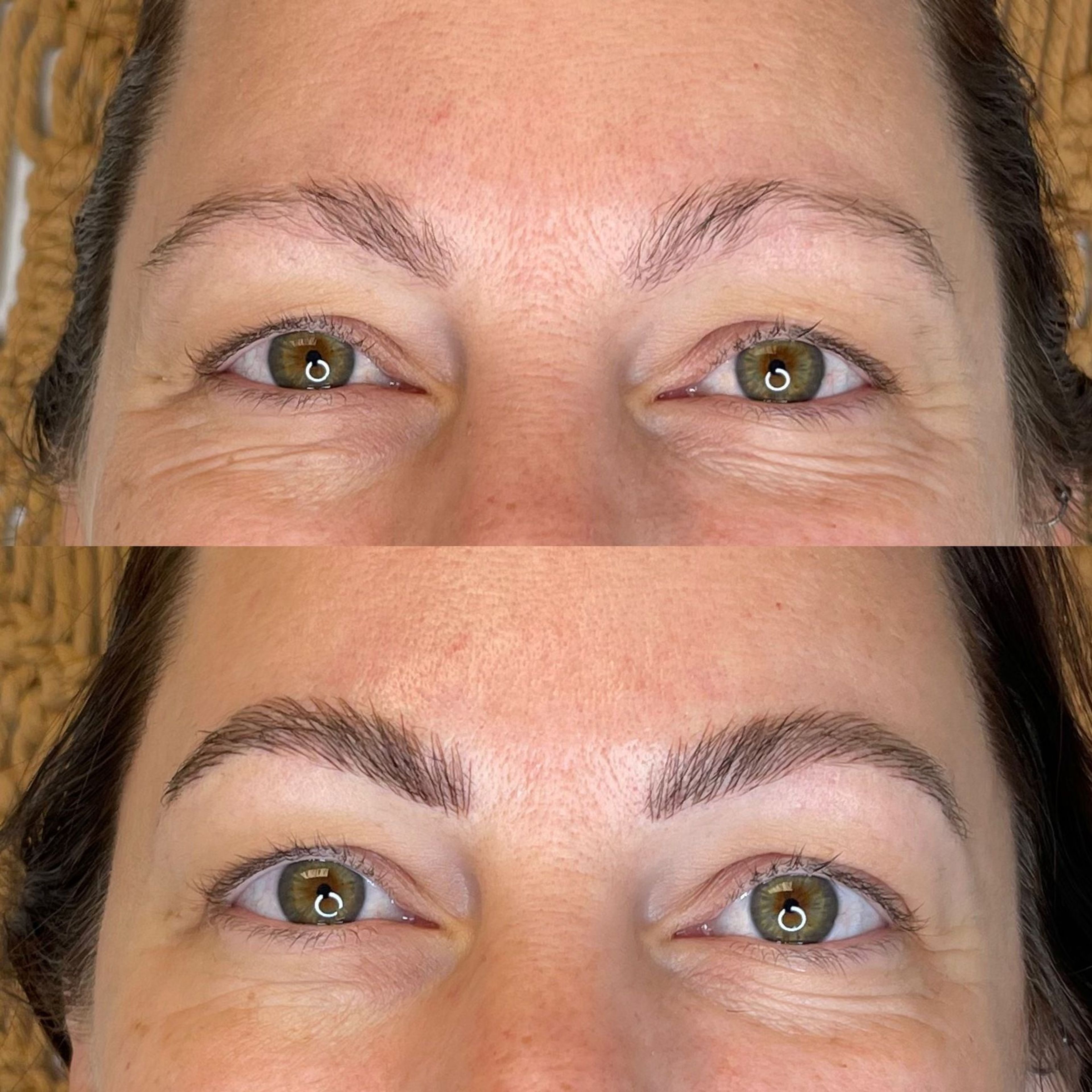Before and After Microblading