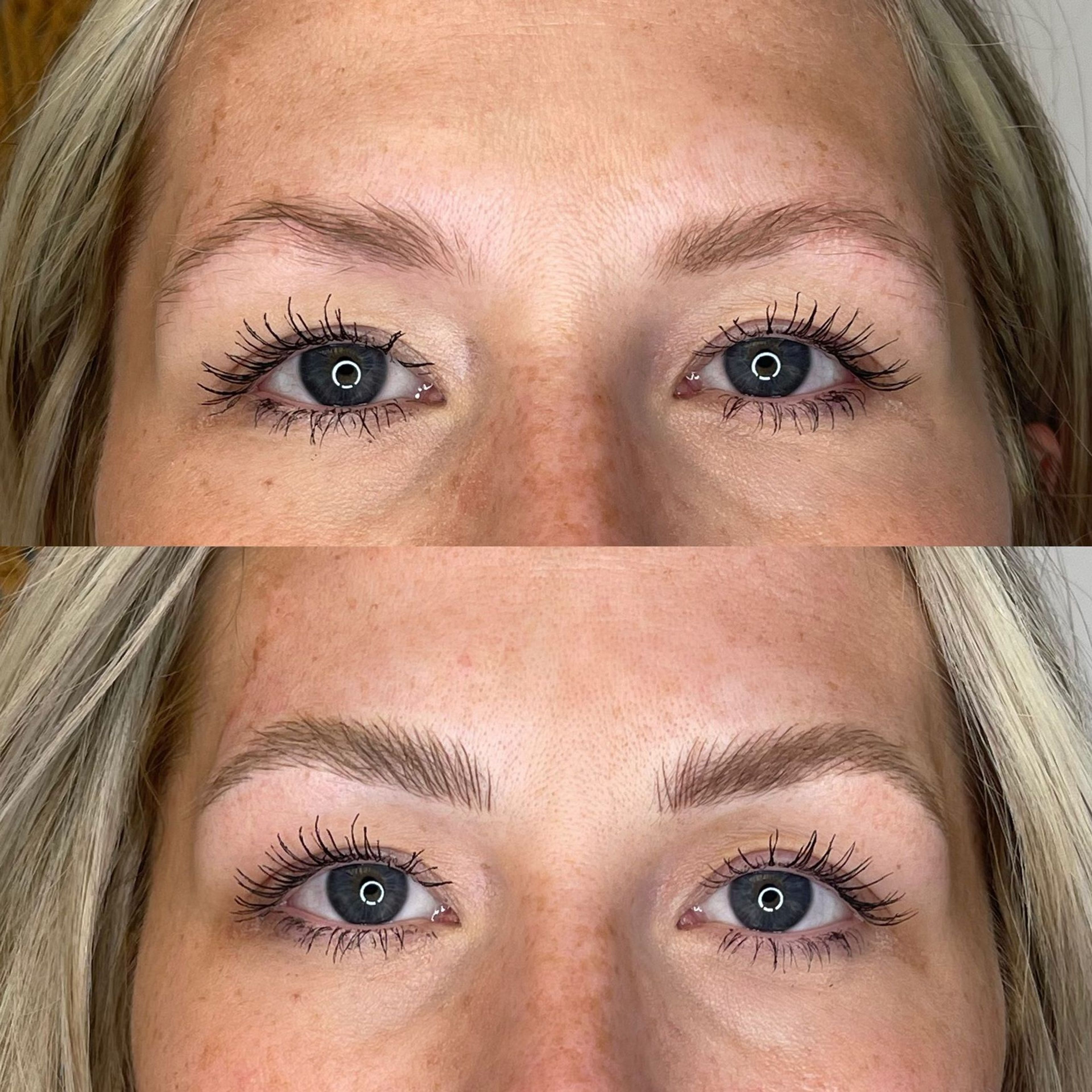 Before and After Microblading