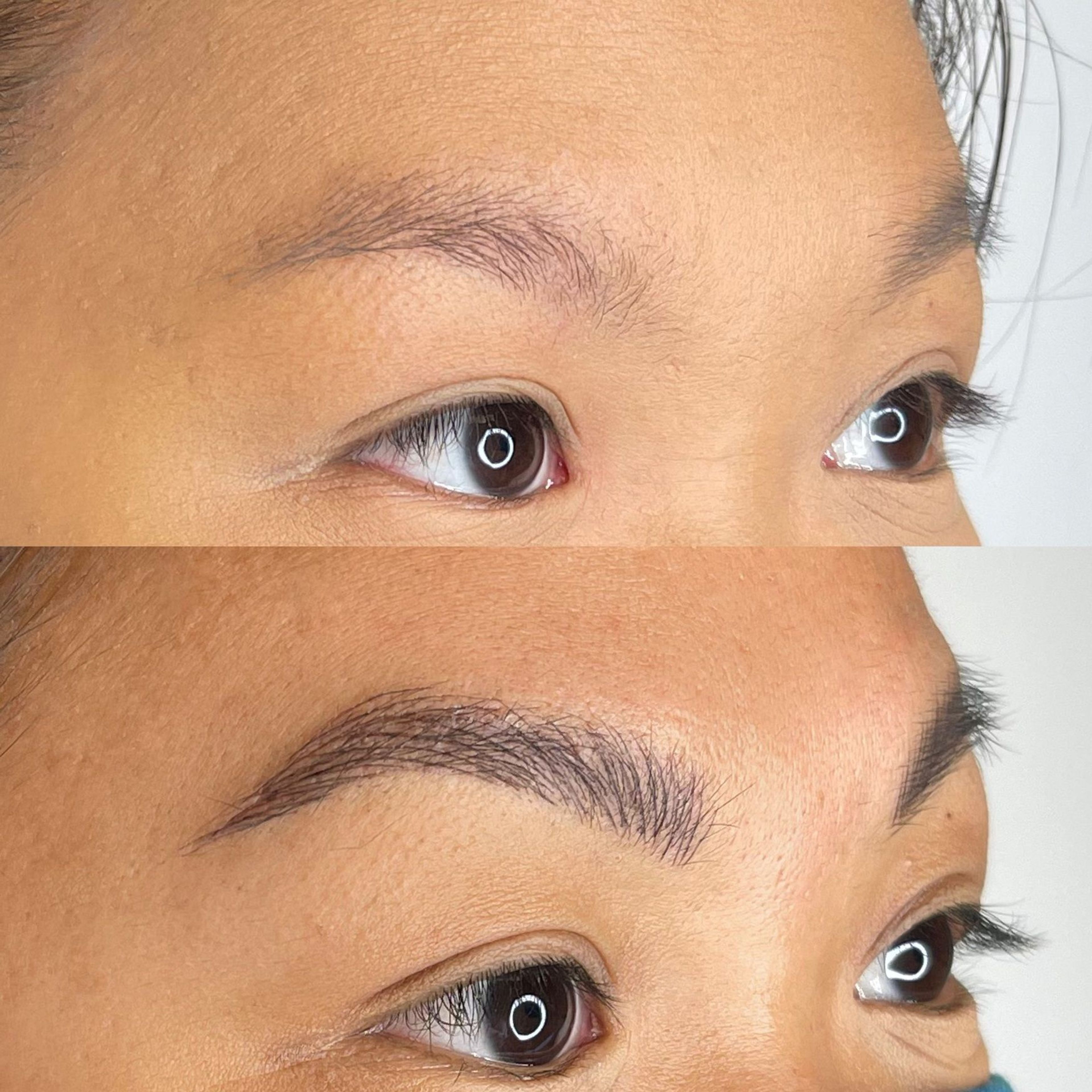 Before and After Microblading