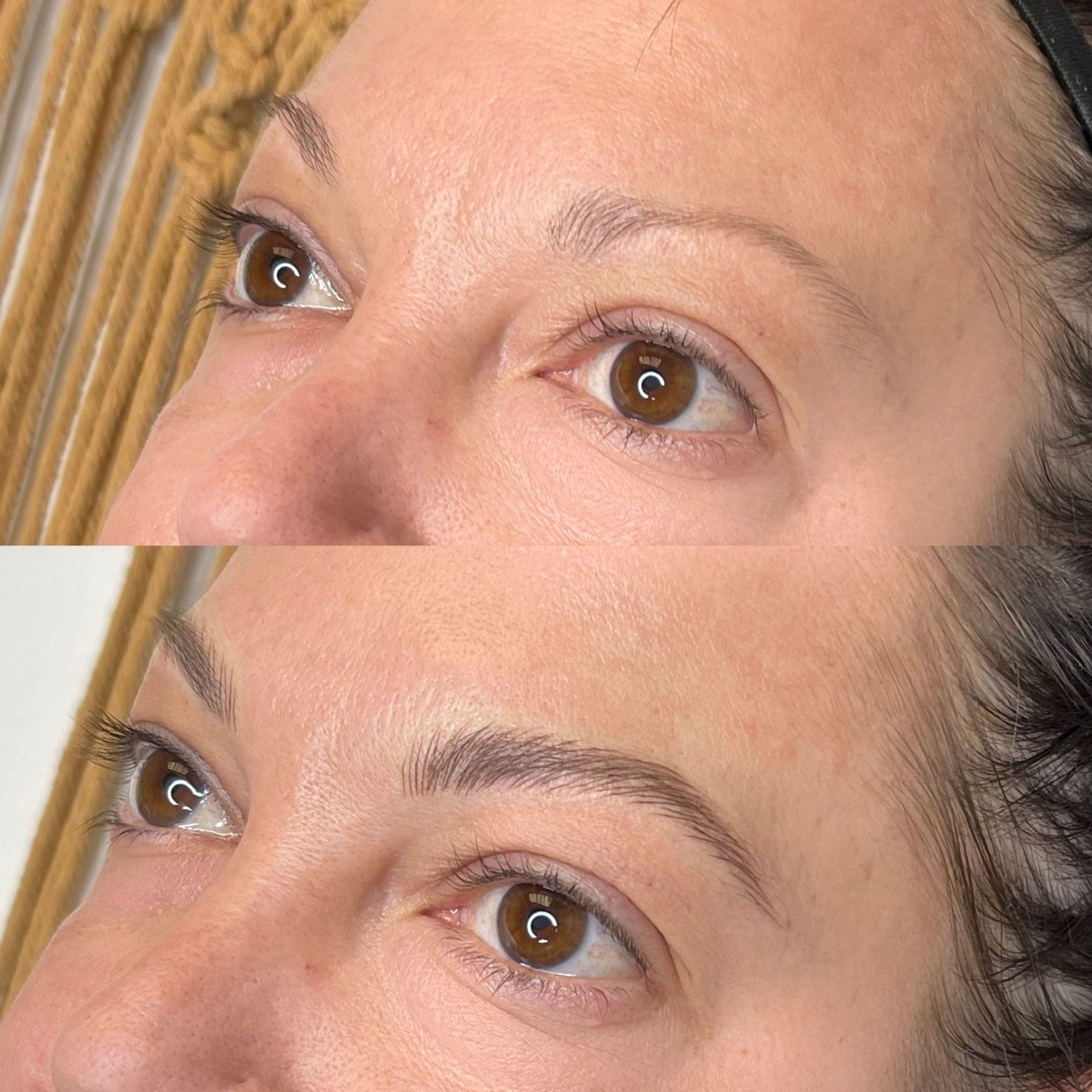 Before and After Microblading