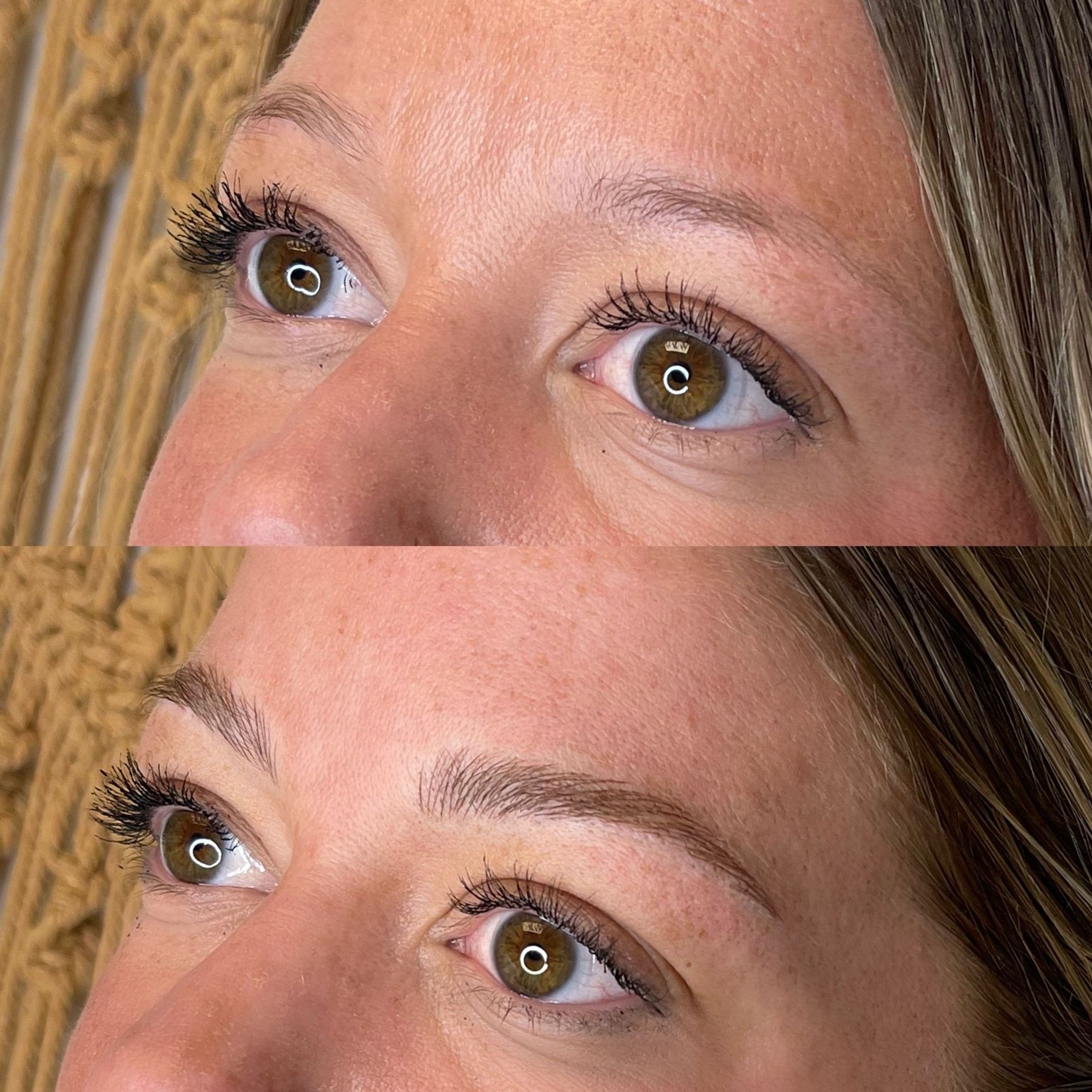 Before and After Microblading