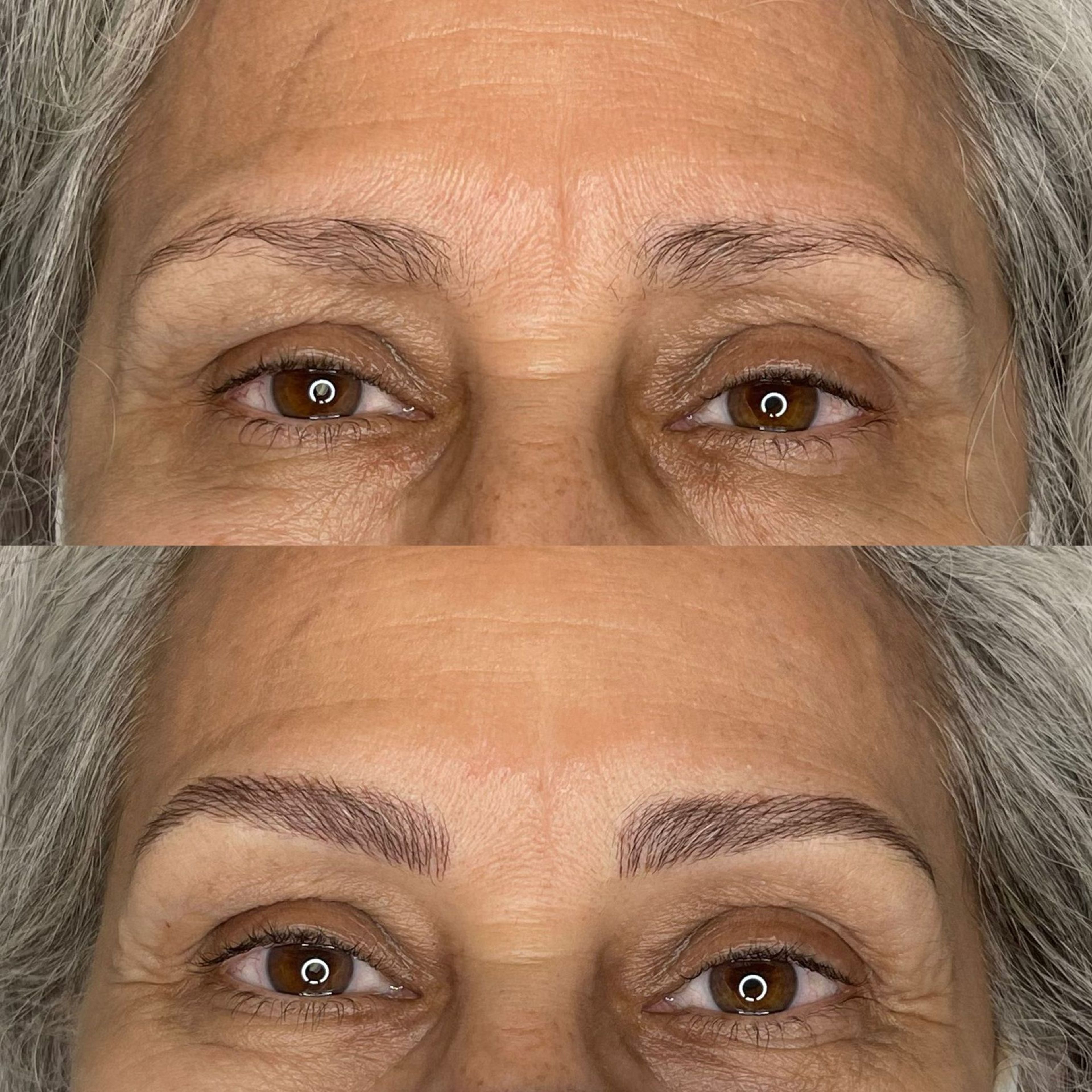 Before and After Microblading