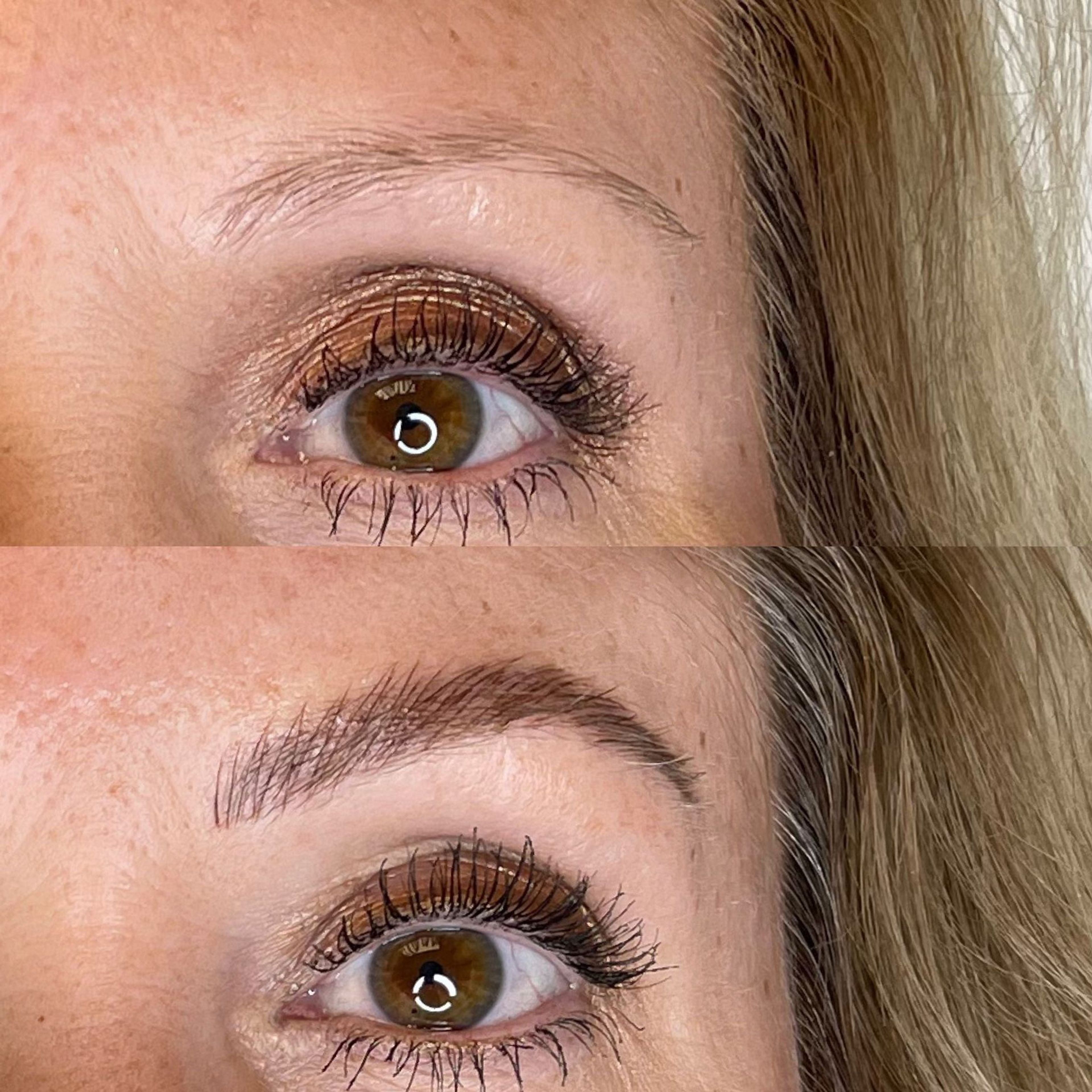 Before and After Microblading