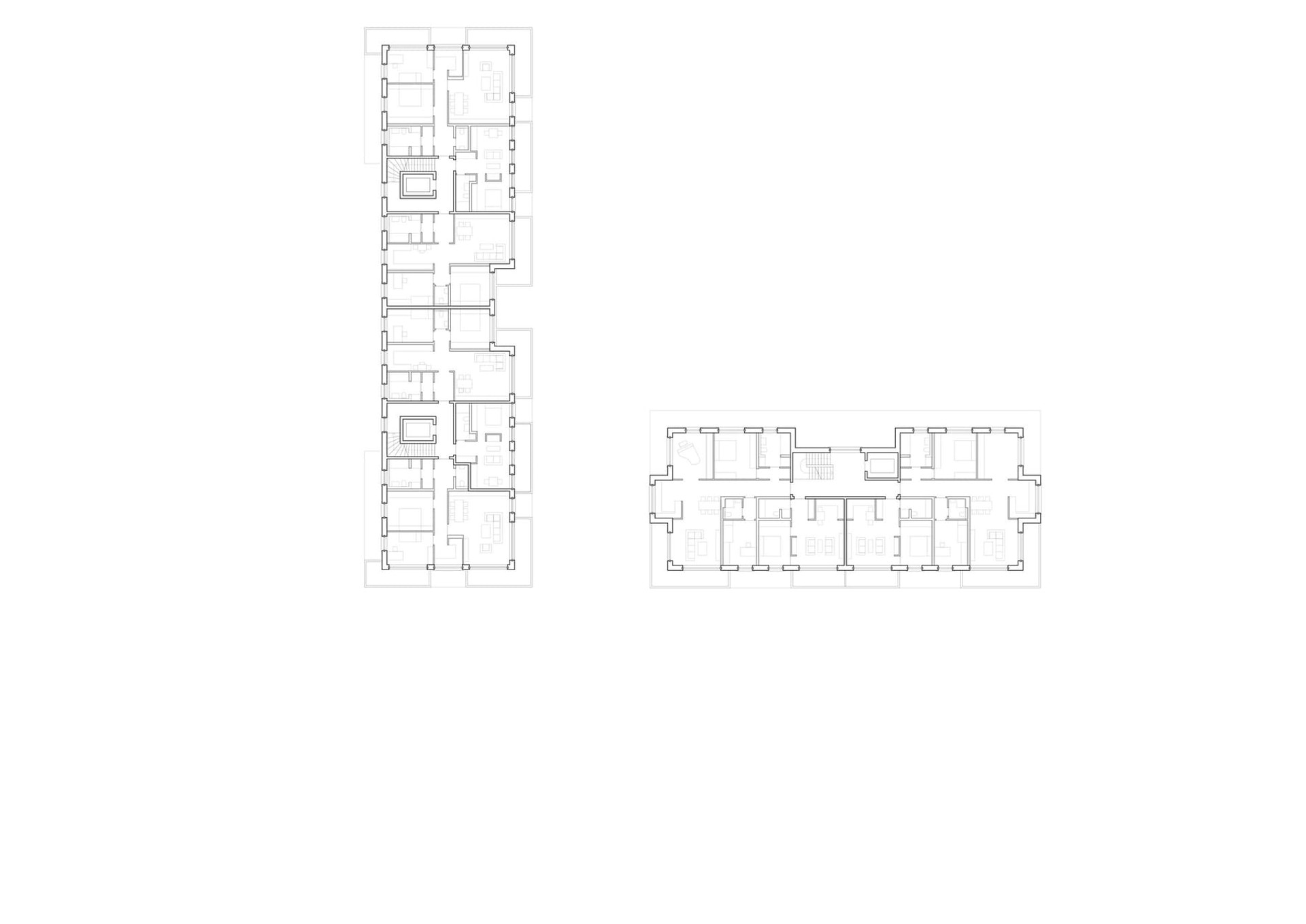Wohnhaus Lindenau Grundriss Obergeschoss