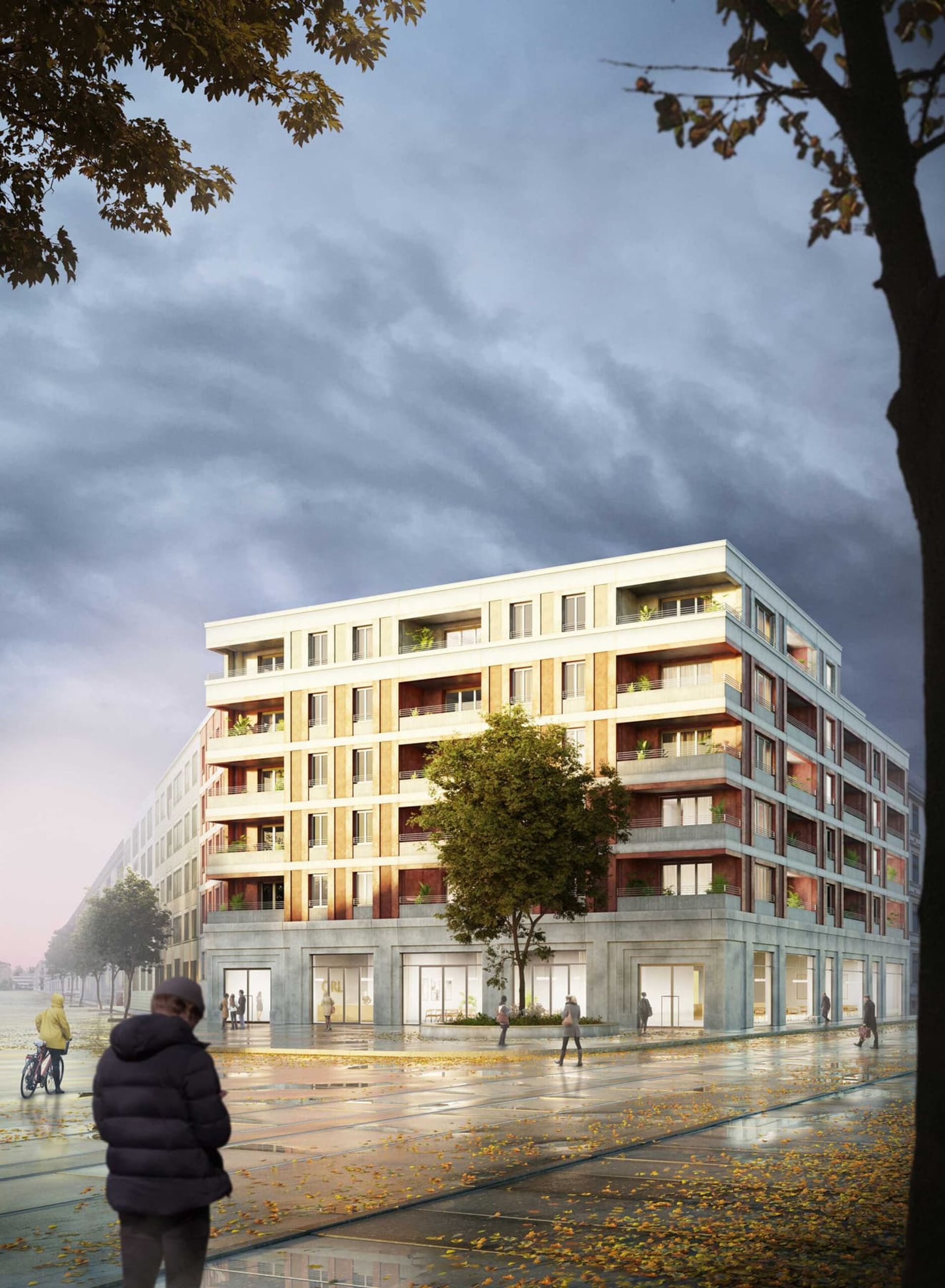 Werkstattverfahren Fassadenentwurf, Leipzig – Bild 1