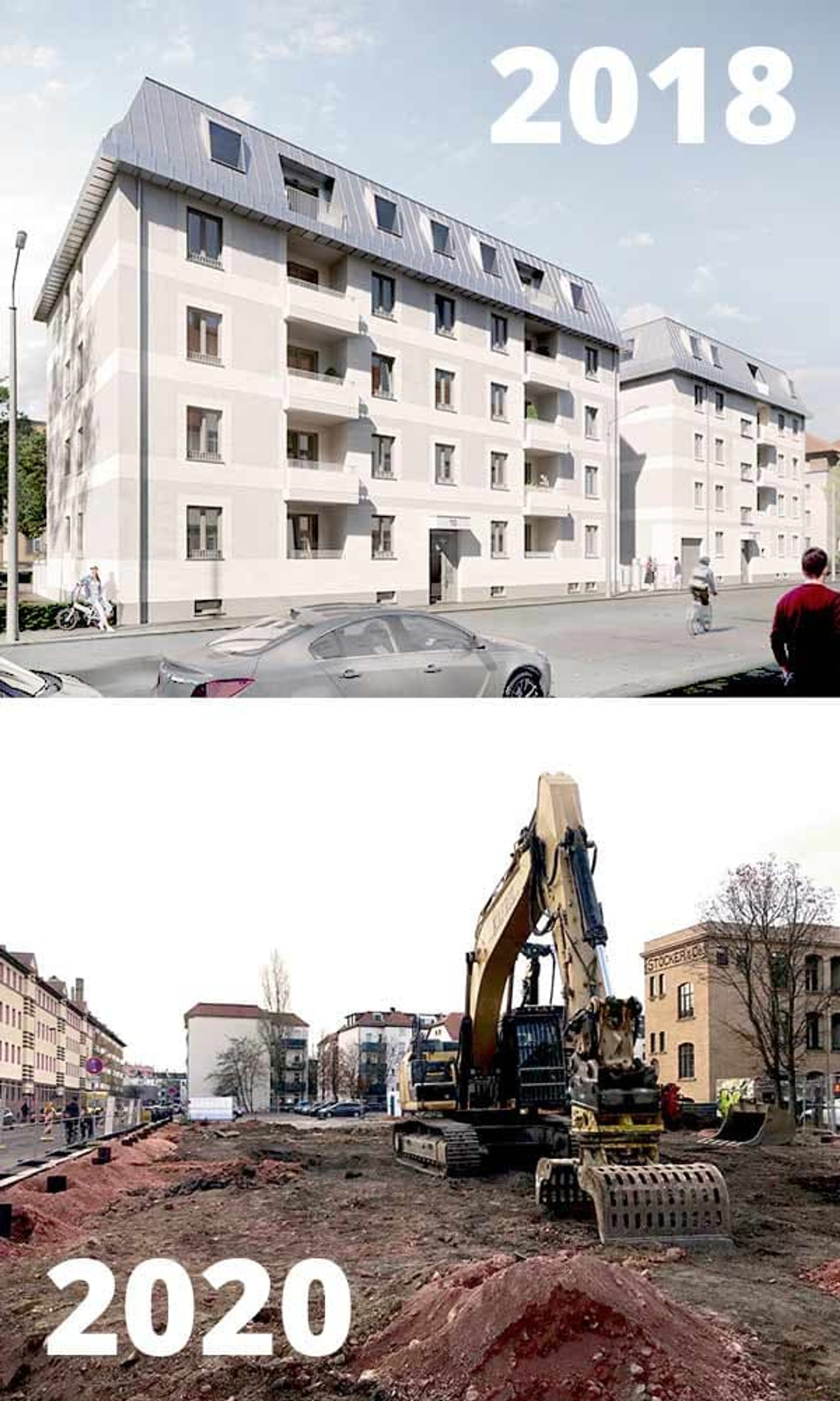 Zwei Wohngebäude in Plagwitz – Aktuelles vom 2020-12-09
