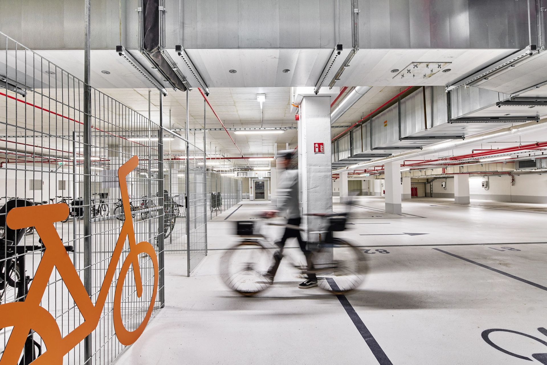 Europazentrale für Unite, Leipzig – Tiefgarage