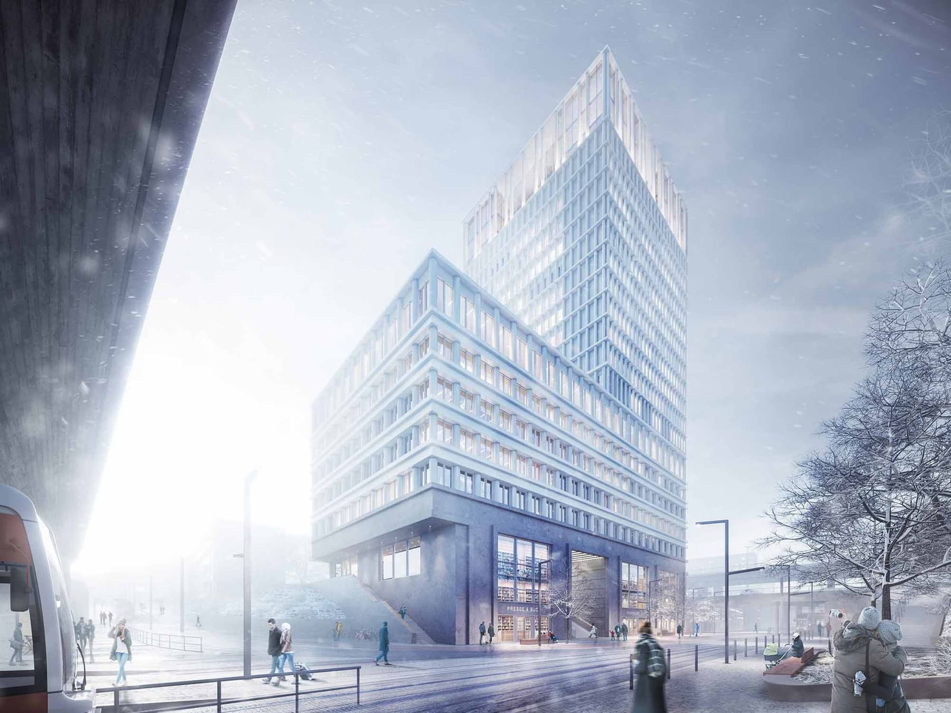 Hochhaus am Riebeckplatz, Halle (Saale) – Bild 1