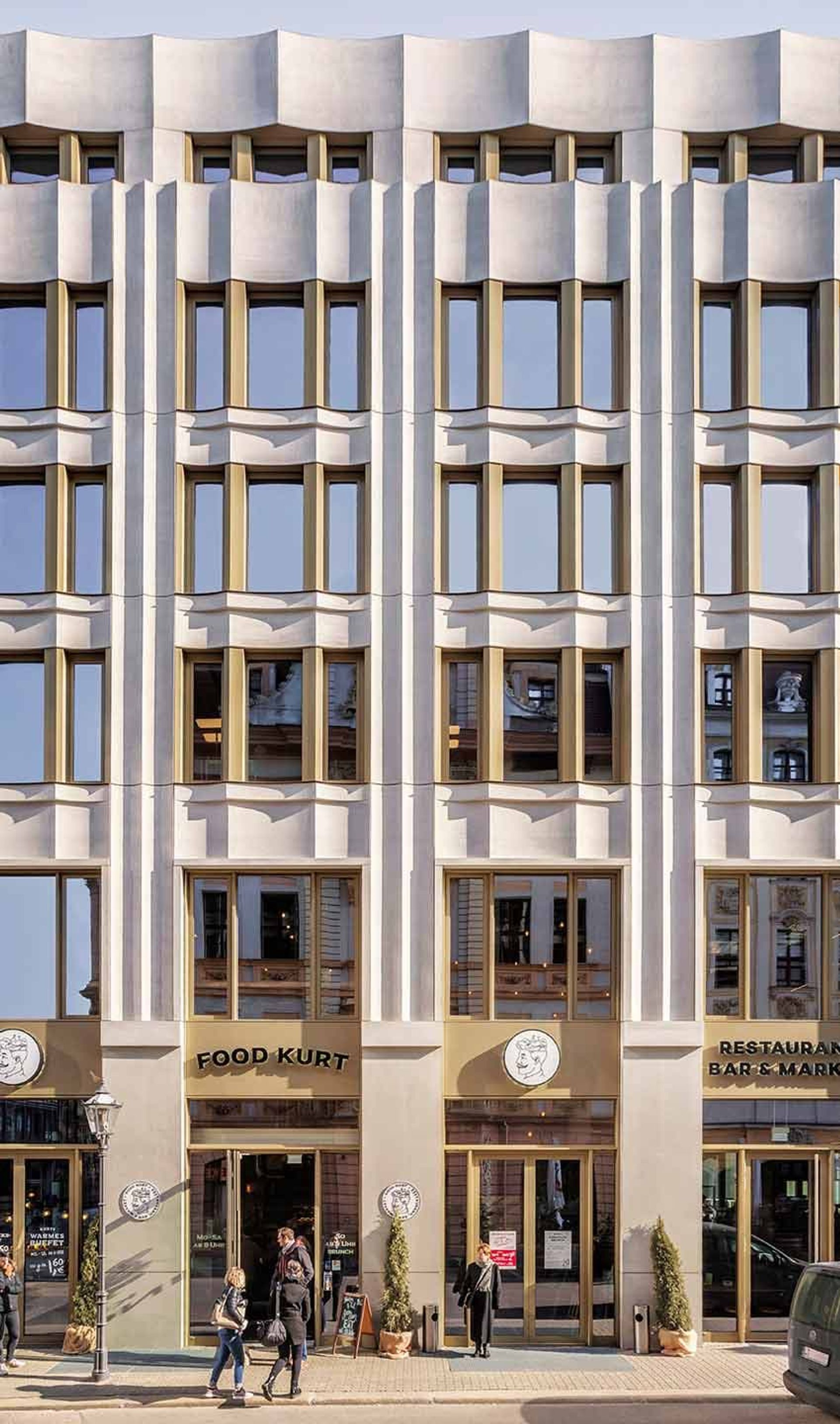 Bernsteincarré Fassade