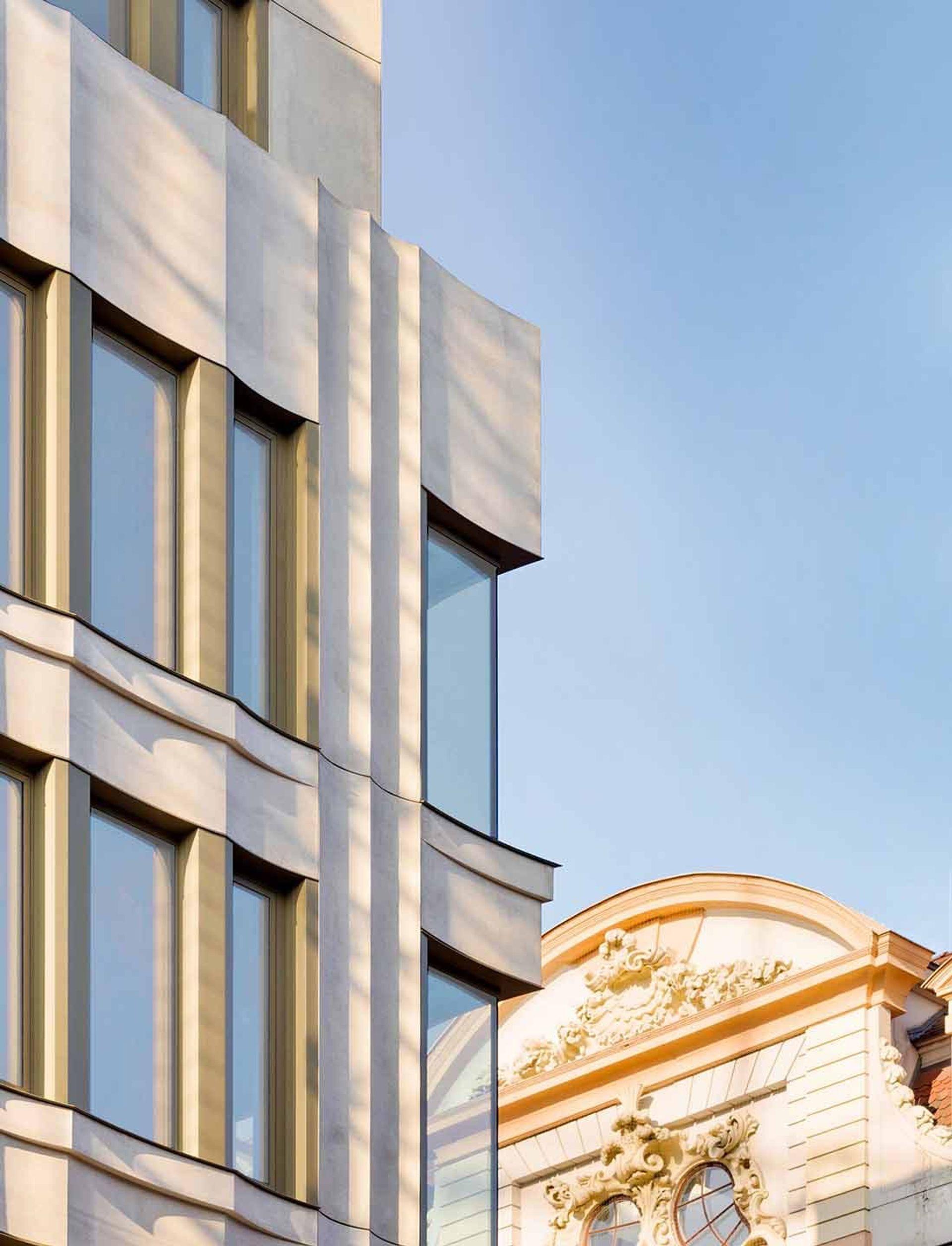 Bernsteincarré Fassade KLM Architekten
